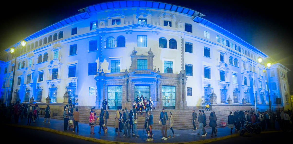 Corte Superior de Justicia de Cusco se une a la Campaña Corazón Azul "Somos Personas, No Mercancías"