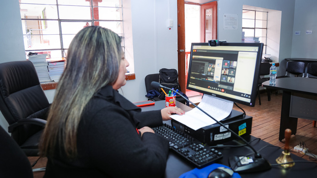 Corte Superior de Justicia de Cusco realizó el lanzamiento de aplicativo "Transcriptor de Audiencias PJ versión Alfa 2"