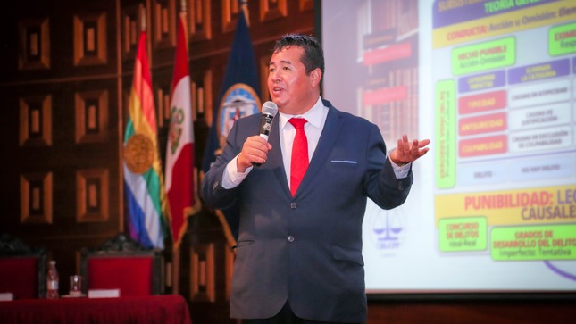 Comision Distrital de Implementación del Código Procesal Penal de Cusco realizó importante ciclo de conferencias magistrales