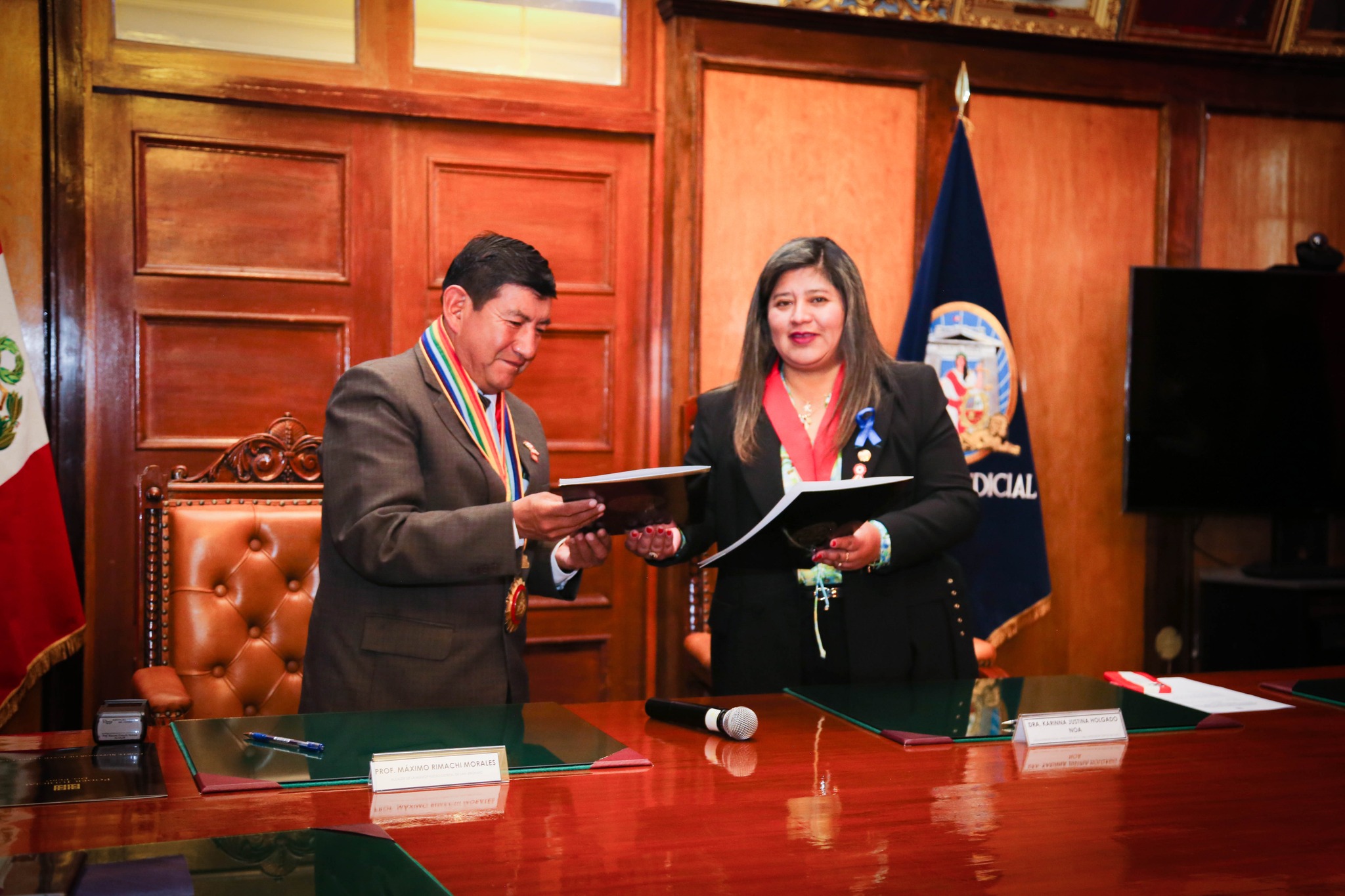 Corte de Cusco y Municipalidad Distrital de San Jerónimo suscribieron importante Convenio de Cooperación Interinstitucional
