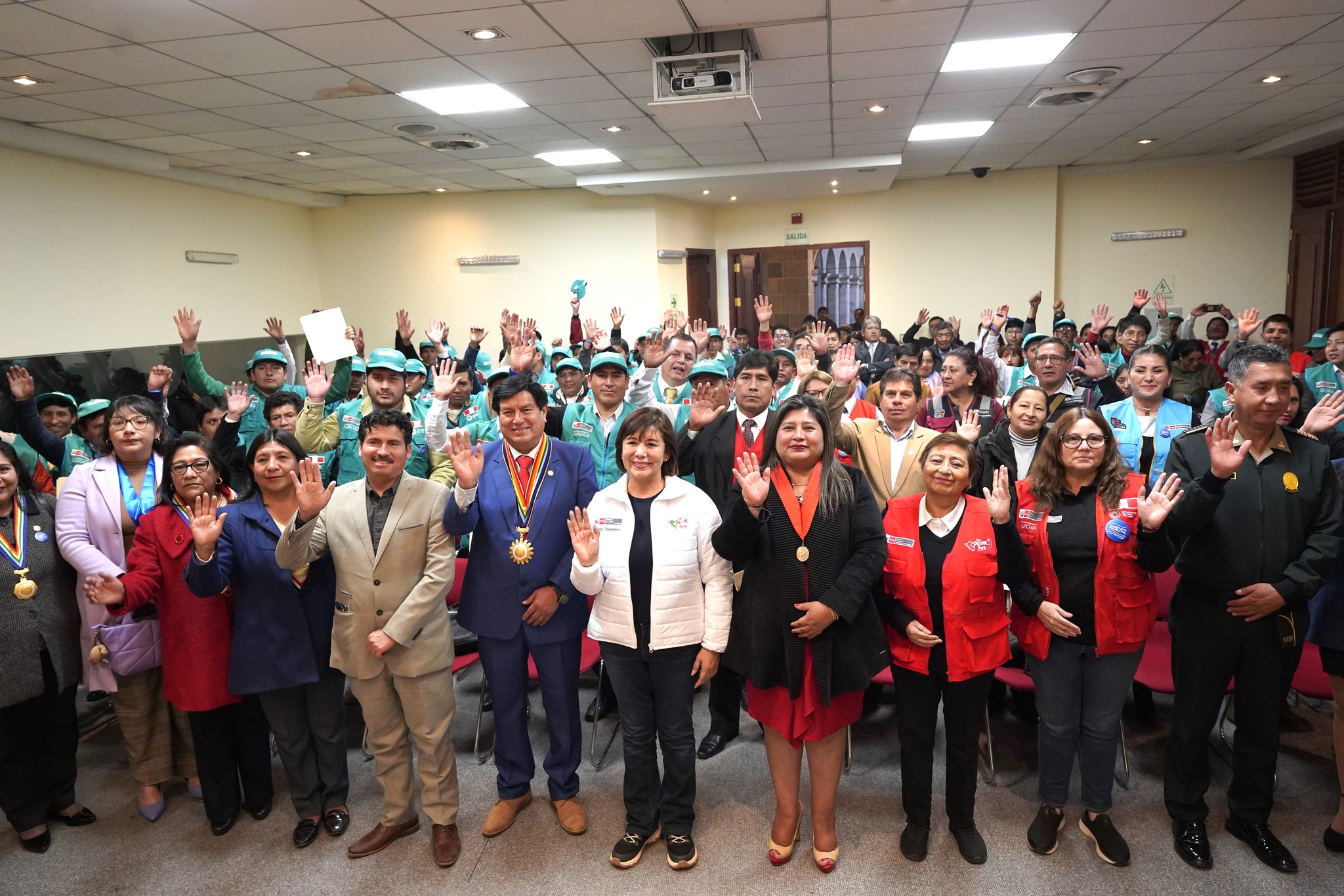 Acreditación de Vountarios Hombres por la Igualdad de la región del Cusco