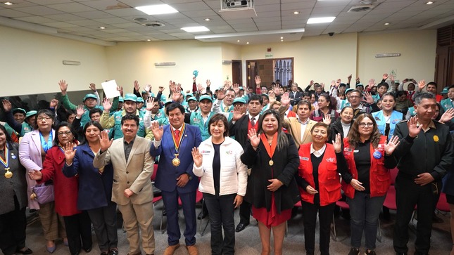 Acreditación de Vountarios Hombres por la Igualdad de la región del Cusco