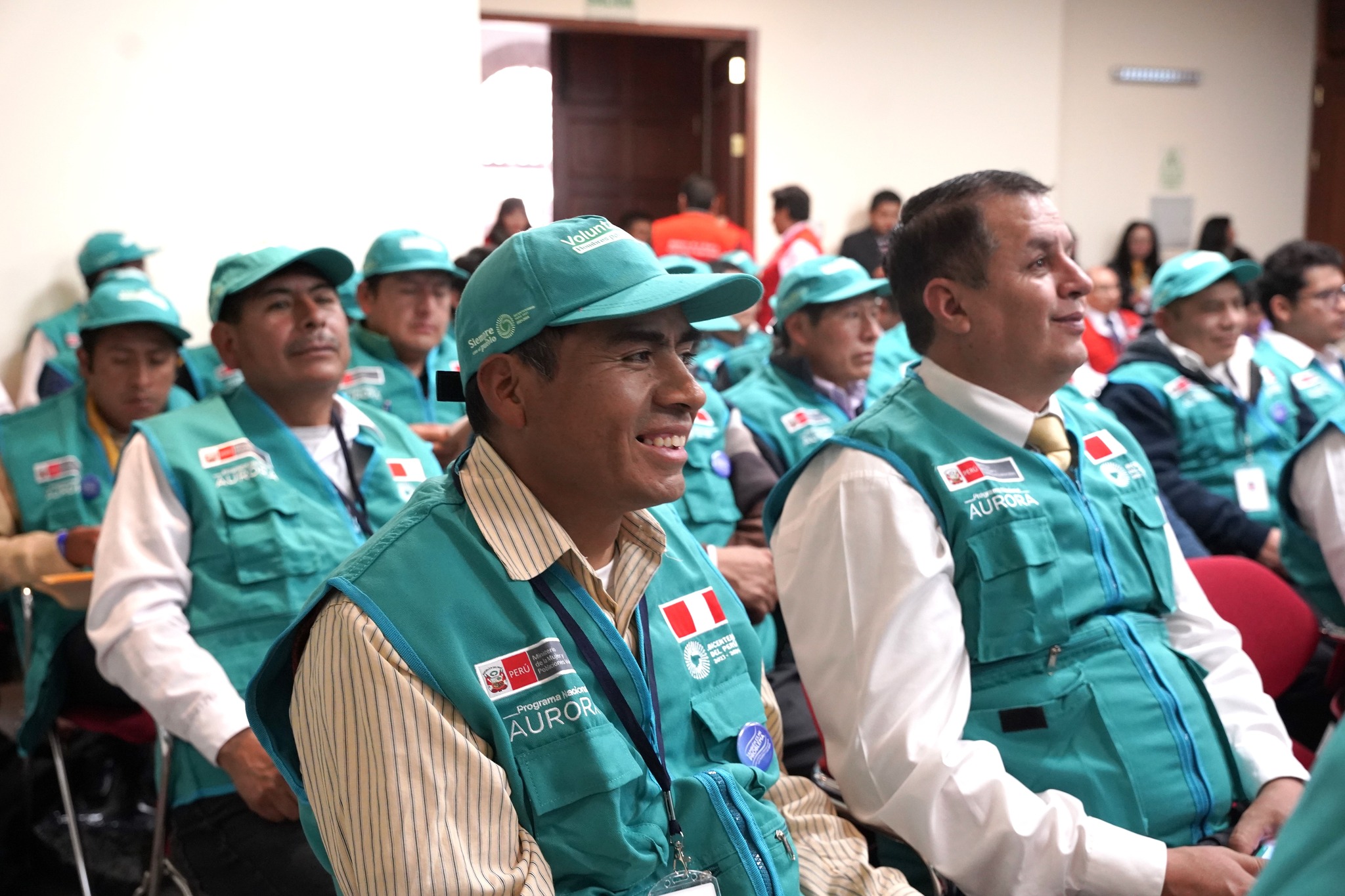 Acreditación de Vountarios Hombres por la Igualdad de la región del Cusco