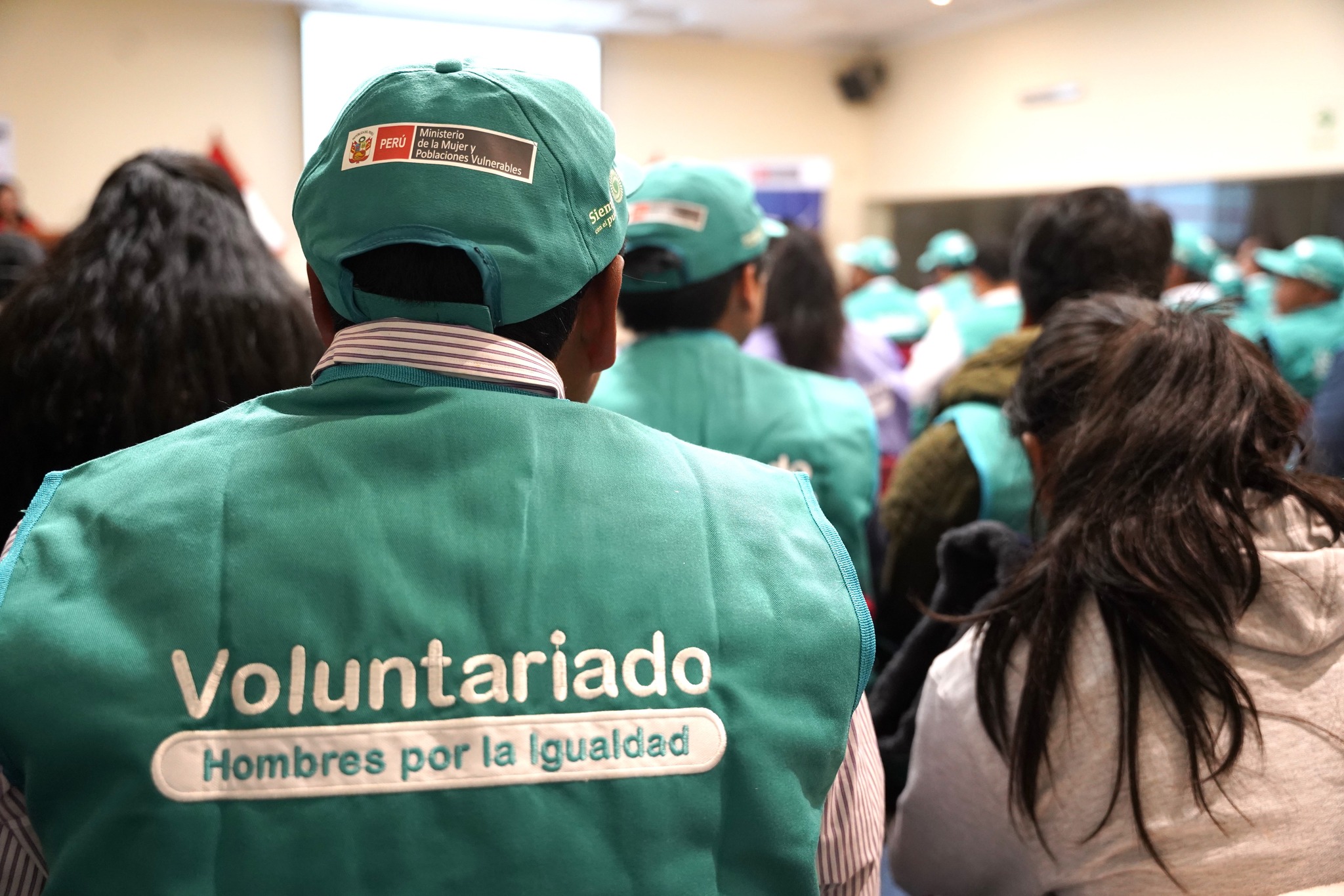 Acreditación de Vountarios Hombres por la Igualdad de la región del Cusco