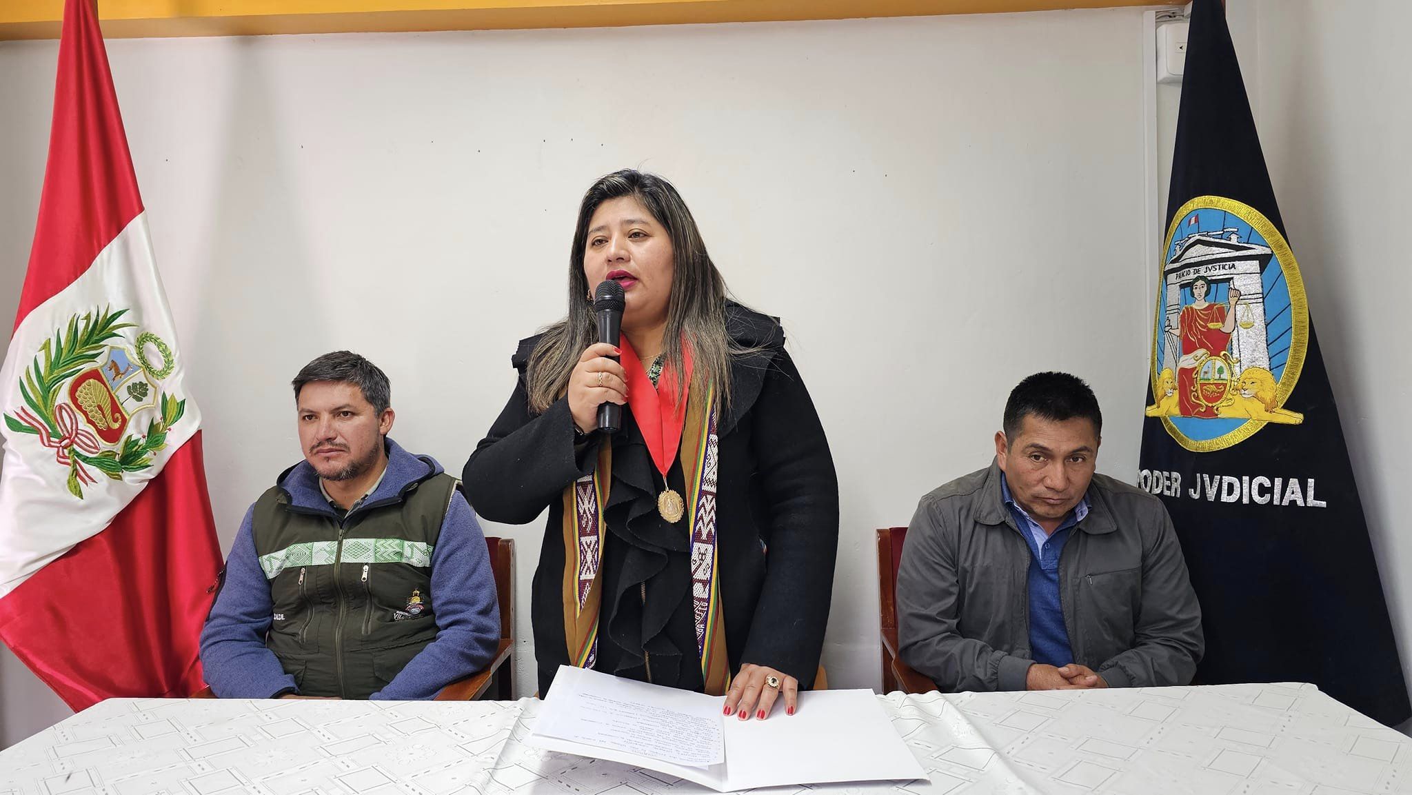 En un hecho histórico Presidenta de la Corte Superior de Justicia de Cusco inauguró Juzgado de Paz Letrado de Vilcabamba