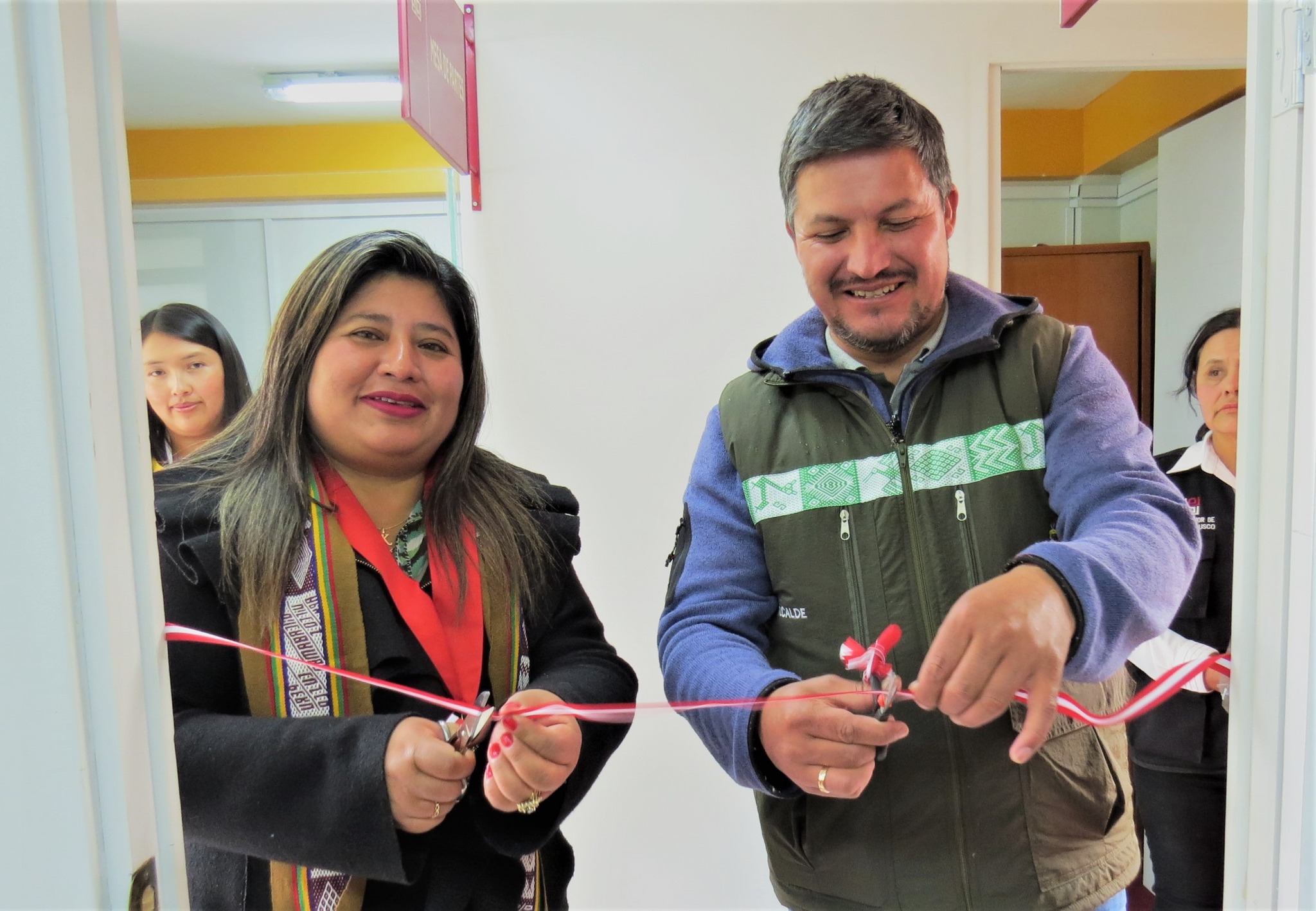 En un hecho histórico Presidenta de la Corte Superior de Justicia de Cusco inauguró Juzgado de Paz Letrado de Vilcabamba