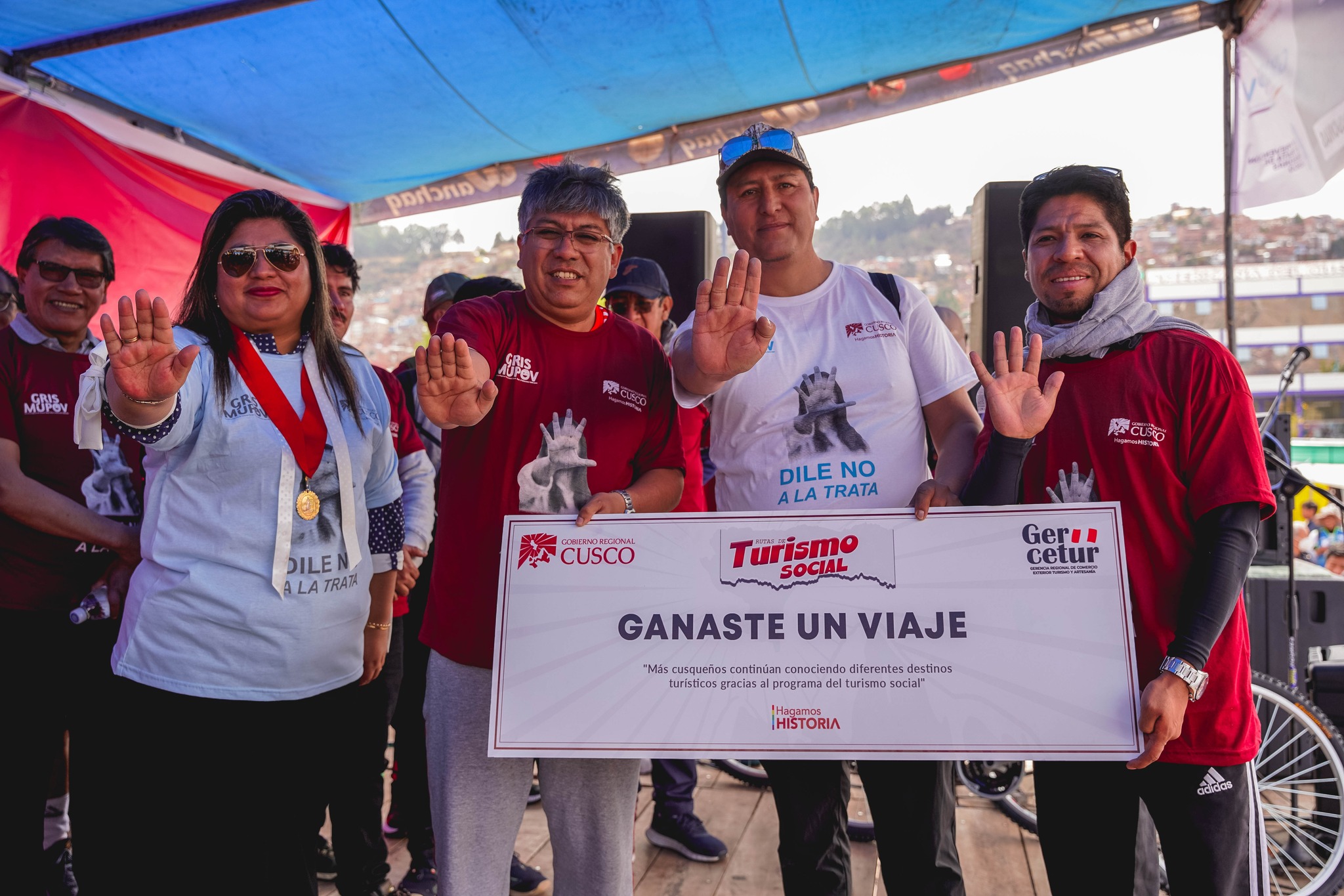 Corte Superior de Justicia de Cusco participó de actividad deportiva y feria informativa