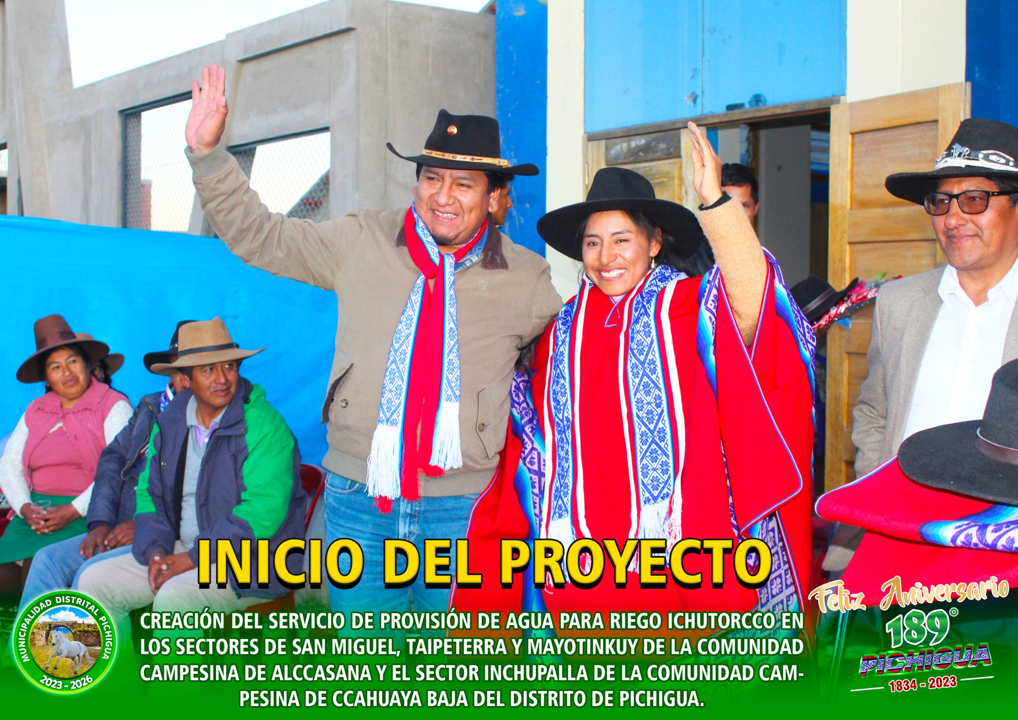 Inicio de Ejecución del Proyecto de Inversión Publica