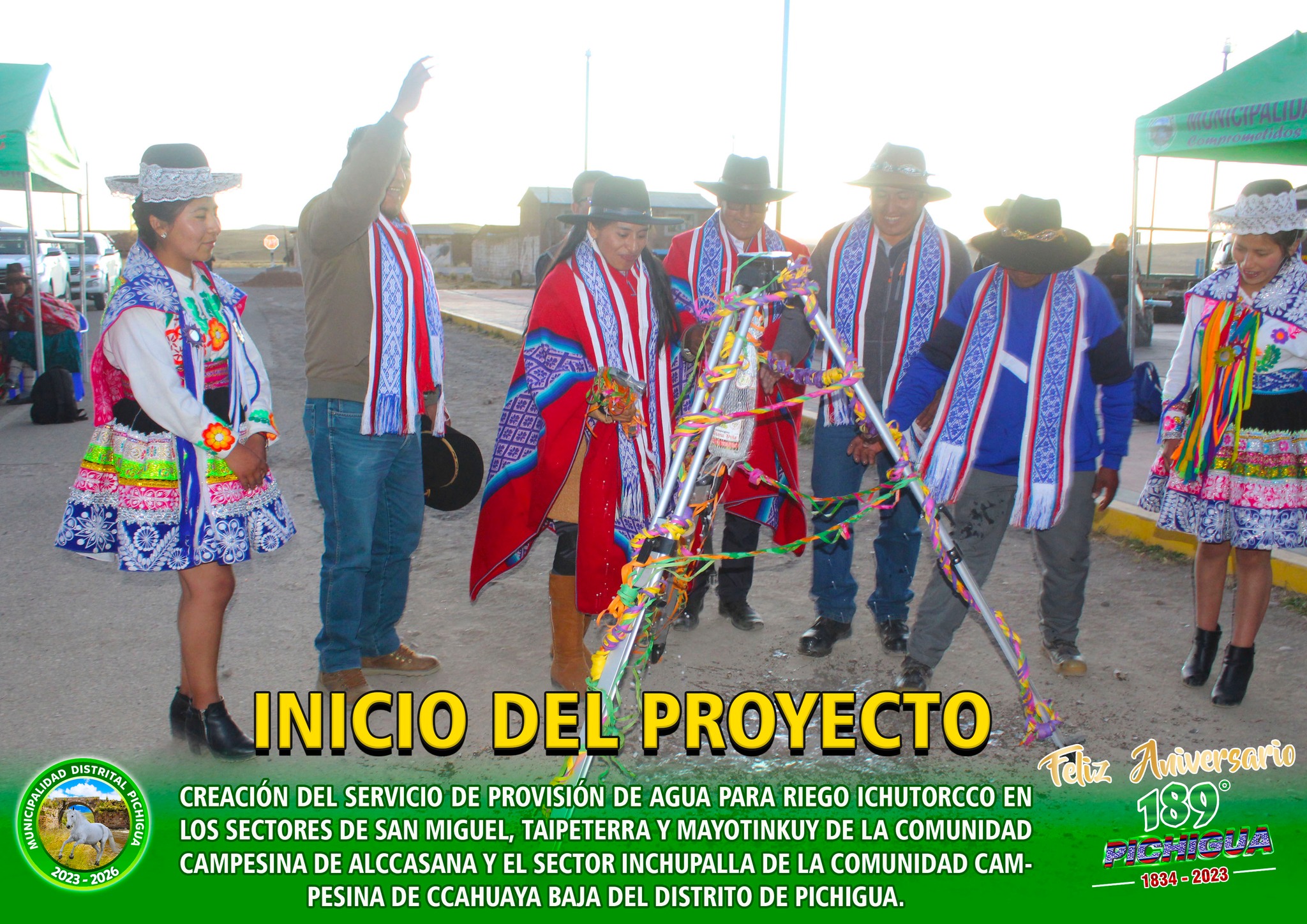Inicio de Ejecución del Proyecto de Inversión Publica