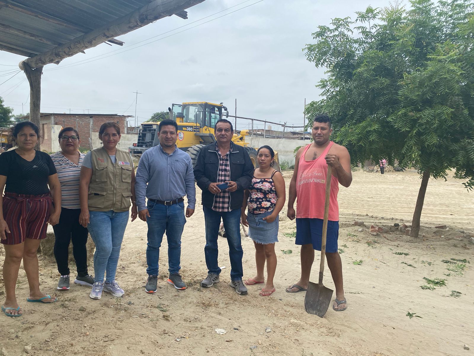 Municipalidad Realiza Trabajos En Urb. Popular "Miraflores De La Perla Del Chira"