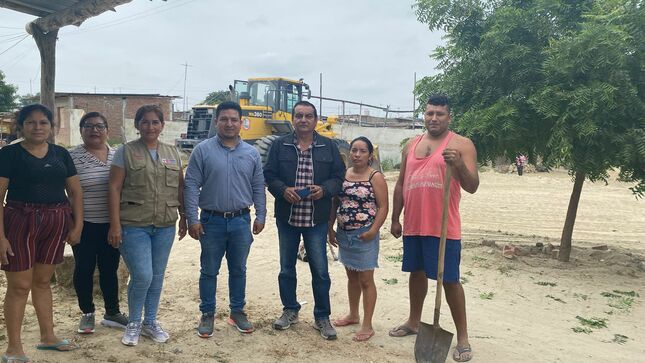 Municipalidad Realiza Trabajos En Urb. Popular "Miraflores De La Perla Del Chira" 