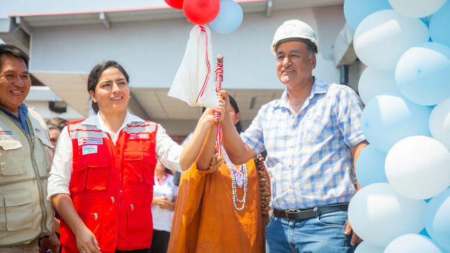 Inauguración de moderna infraestructura de "Cuna Más" en el sector circunvalación