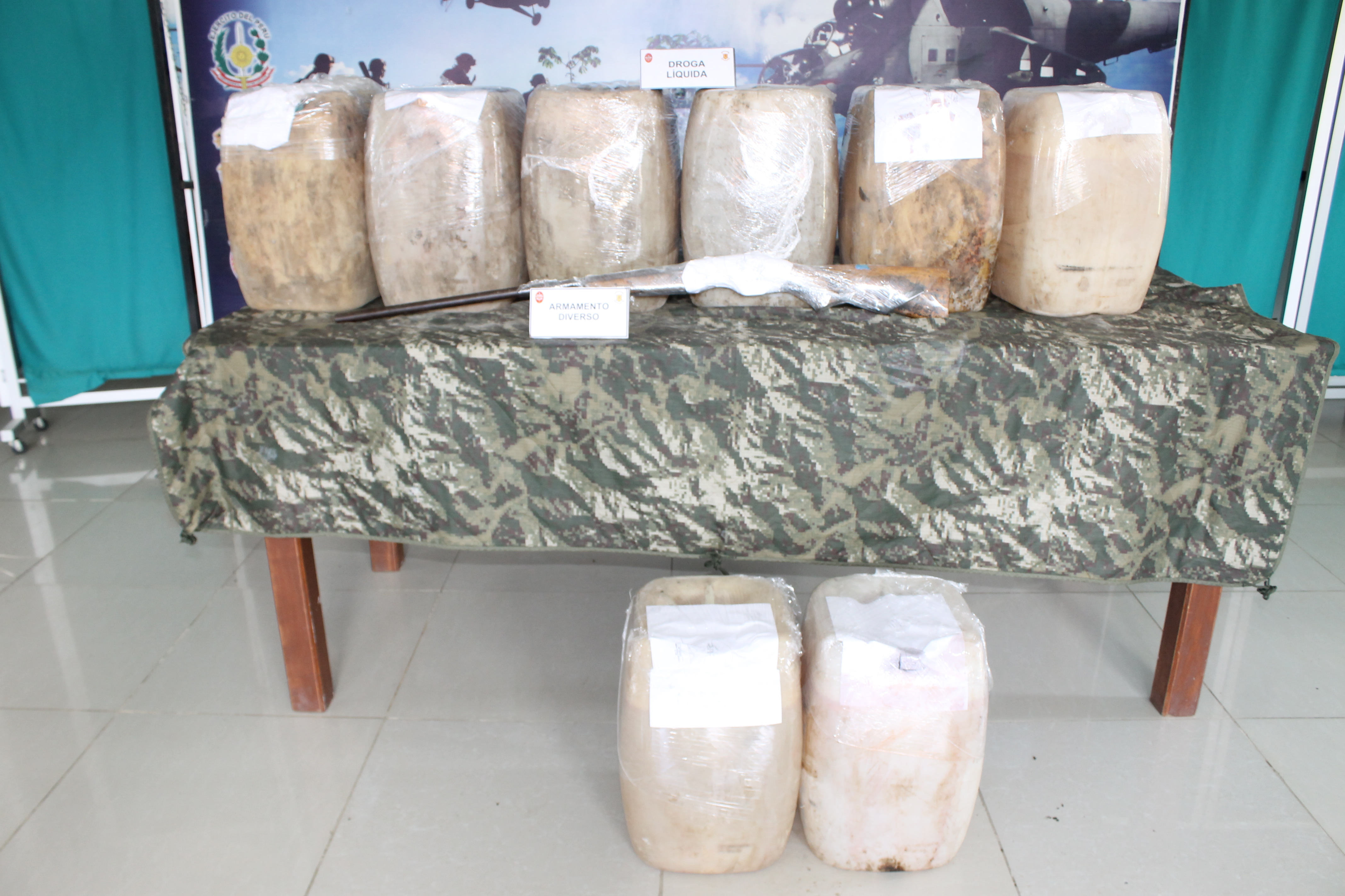 Fuerzas Armadas dan duro golpe al tráfico ilícito de drogas en la región Ayacucho