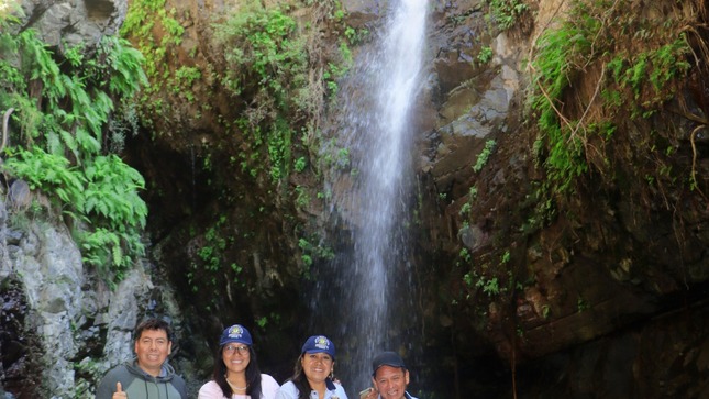 Funcionarios municipales exploraron potencial turístico de Lampián para su inclusión en la ruta turística provincial