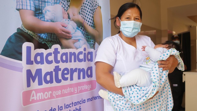 lanzamiento de la Semana de la Lactancia Materna en la región Ayacucho