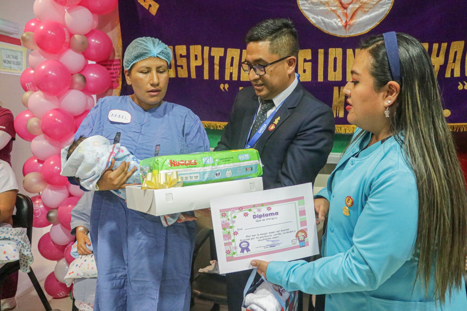 lanzamiento de la Semana de la Lactancia Materna en la región Ayacucho