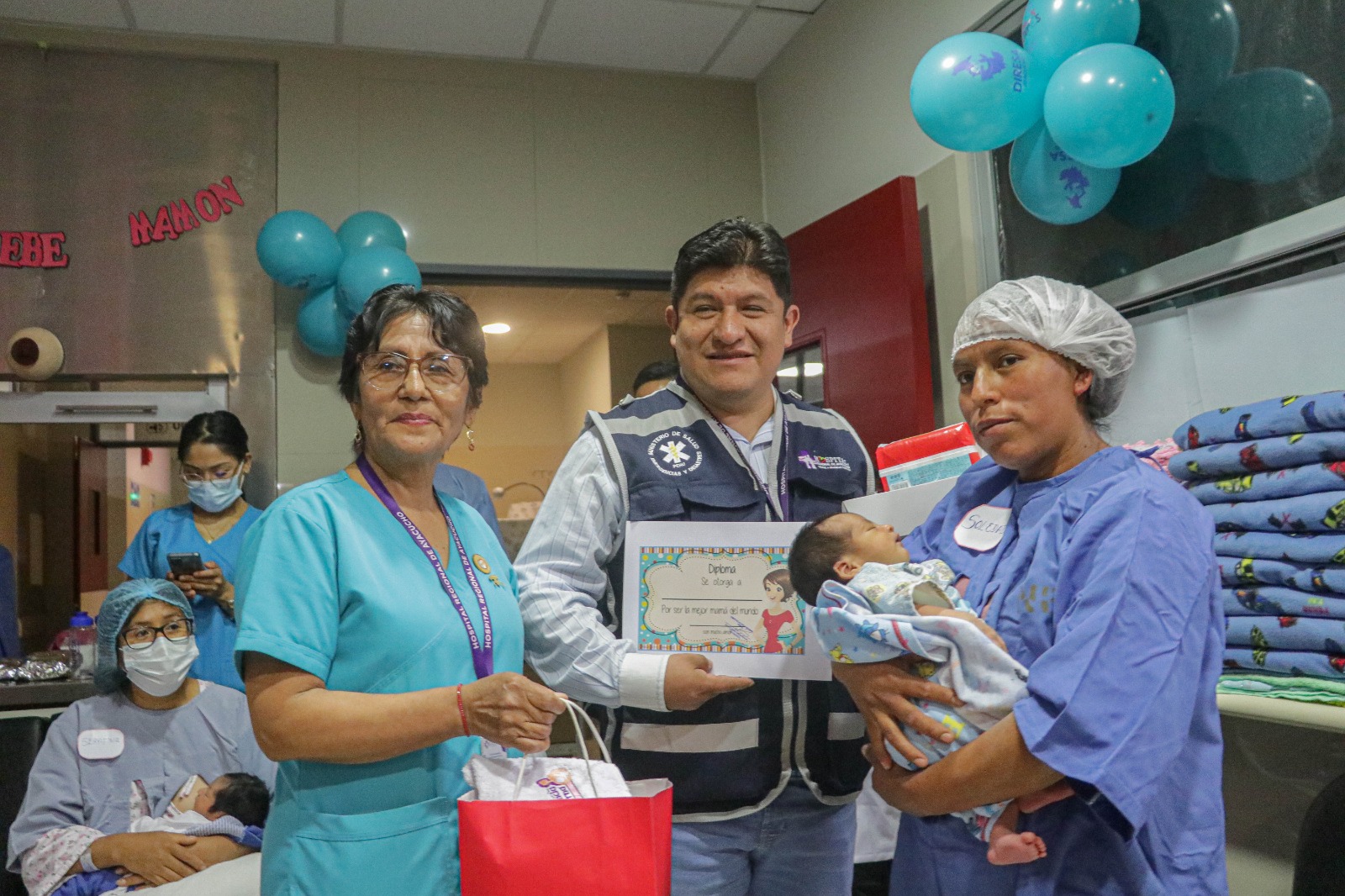 lanzamiento de la Semana de la Lactancia Materna en la región Ayacucho