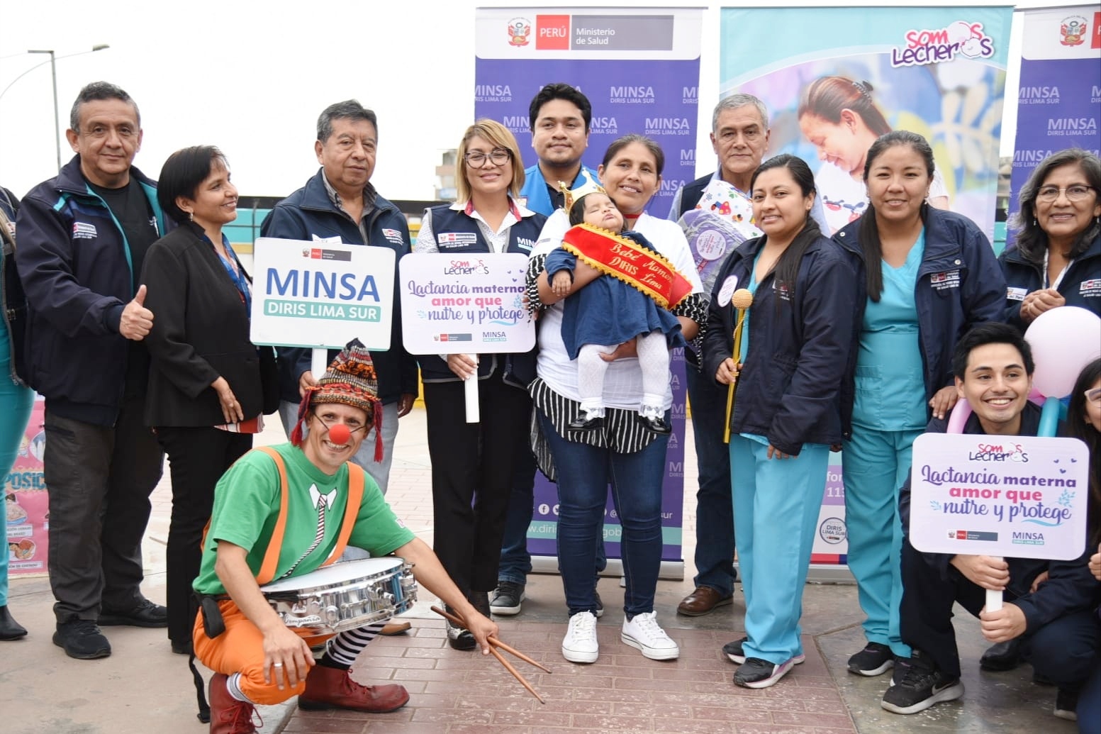 Premian a bebés mamoncitos ganadores de concurso realizado en 13 distritos de Lima sur
