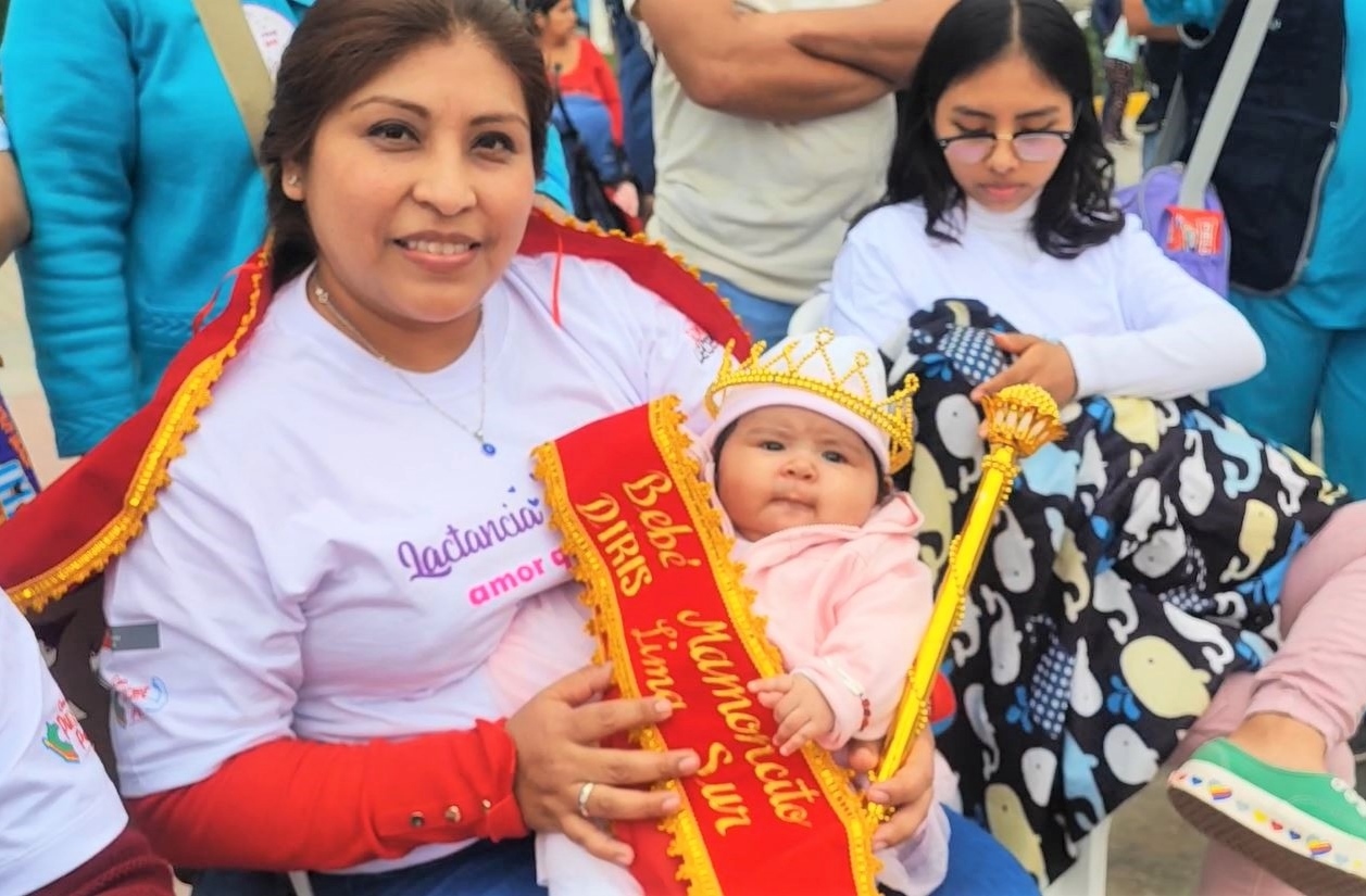 Premian a bebés mamoncitos ganadores de concurso realizado en 13 distritos de Lima sur