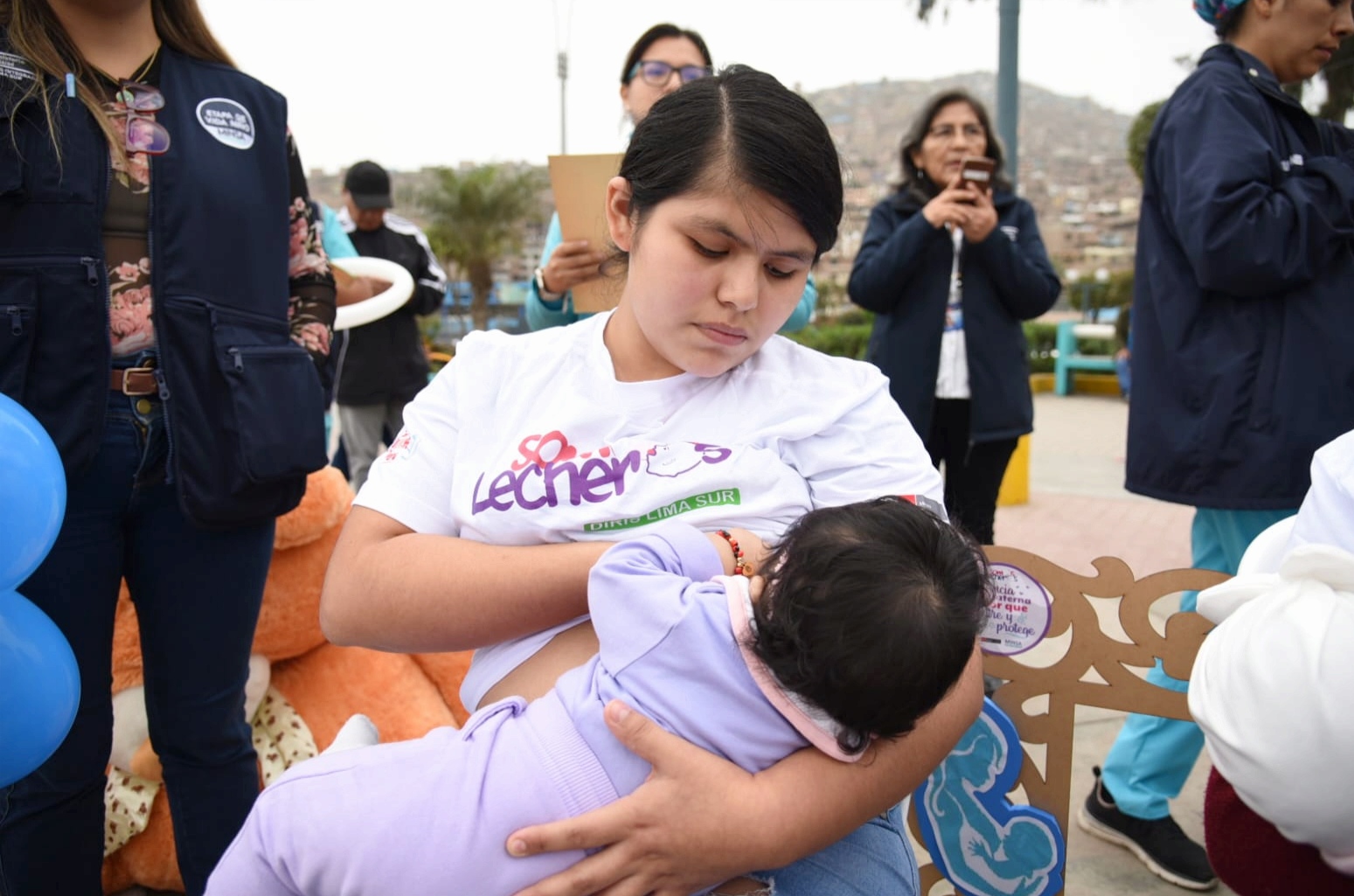 Premian a bebés mamoncitos ganadores de concurso realizado en 13 distritos de Lima sur