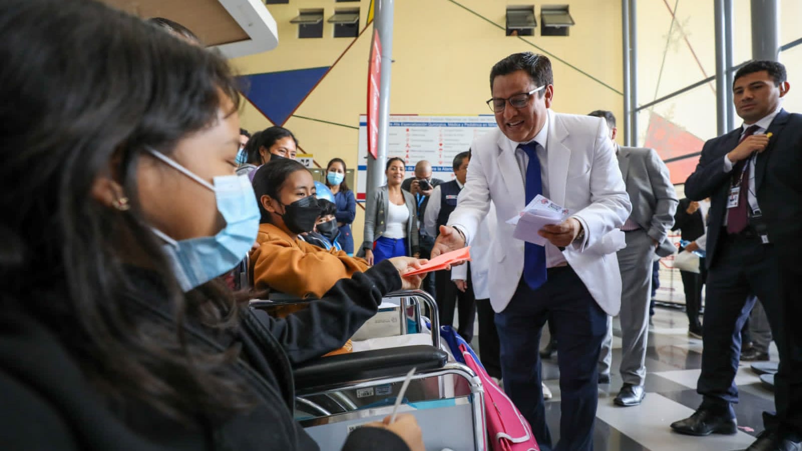 Ministro César Vásquez “Invoco a la ciudadanía a fomentar una cultura de donación de órganos”