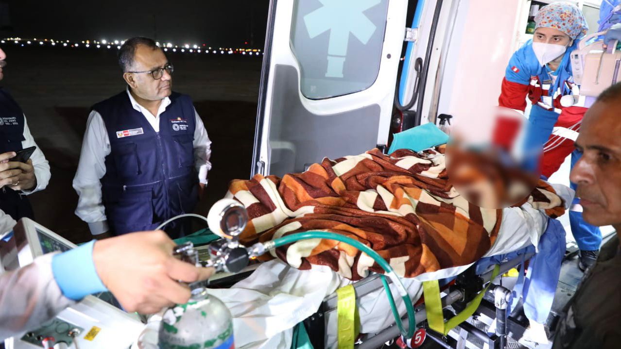 Minsa trasladó a Lima a tres heridos de incendio forestal ocurrido en Apurímac