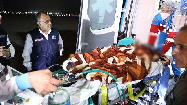 Minsa trasladó a Lima a tres heridos de incendio forestal ocurrido en Apurímac