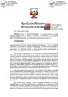 Vista preliminar de documento RM. 262-2023-MINAM