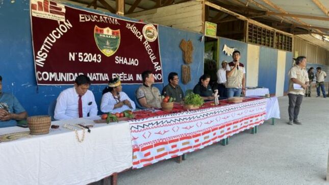 El Indecopi lanza concurso de cuentos dirigido a escolares de primaria de la comunidad nativa Infierno en Madre de Dios
