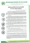 Vista preliminar de documento Resolución de Alcaldía 227-2023
