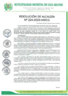 Vista preliminar de documento Resolución de Alcaldía 224-2023