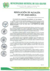Vista preliminar de documento Resolución de Alcaldía 197-2023
