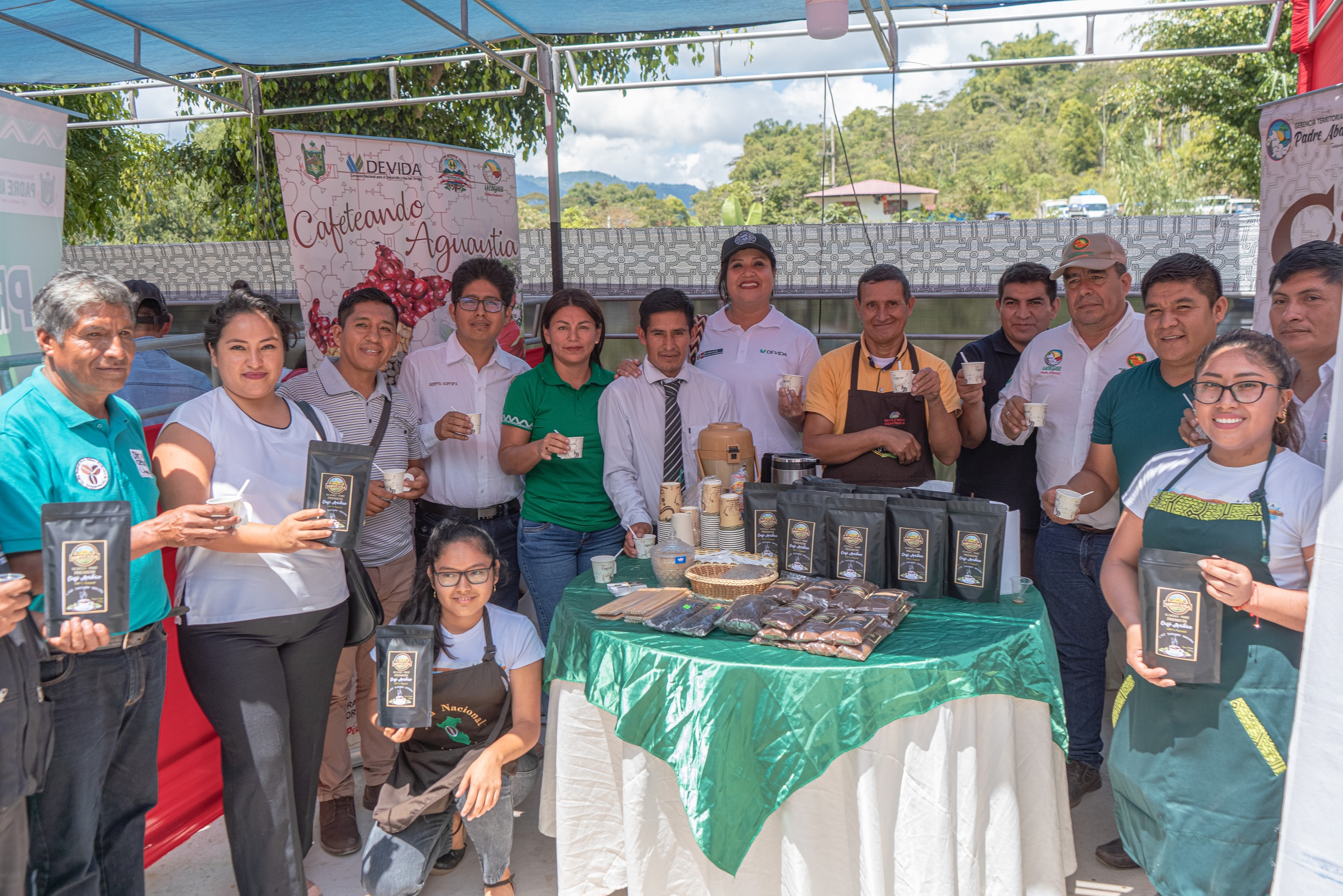 Productores cafetaleros celebraron el V Festival del Café Ucayalino