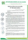 Vista preliminar de documento Resolución de Alcaldía 189-2023