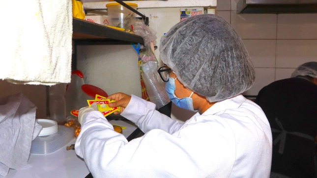 MPH realizó inspección sanitaria en puestos de comida del mercado Mora Parra