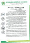 Vista preliminar de documento Resolución de Alcaldía 199-2023