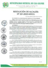 Vista preliminar de documento Resolución de Alcaldía 221-2023