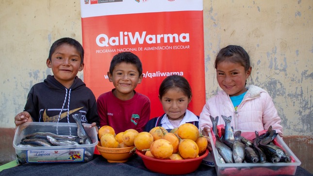 Alimentos frescos para complementar servicio alimentario escolar