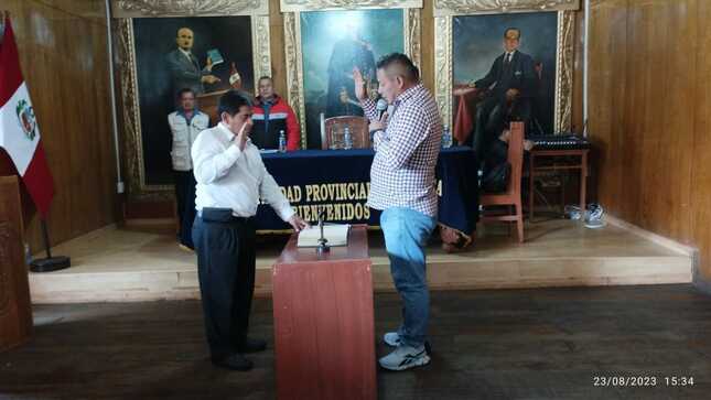 👩‍🎓👩‍🎓📌Participación y Juramentación del  Director de UGEL Ayabaca, Mg. Luis Llacsahuanga Granadino, en el Comité Provincial de Seguridad Ciudadana (COPROSEC) el día de hoy miércoles 23 de agosto de 2023.👨‍🎓👨‍🎓📌.