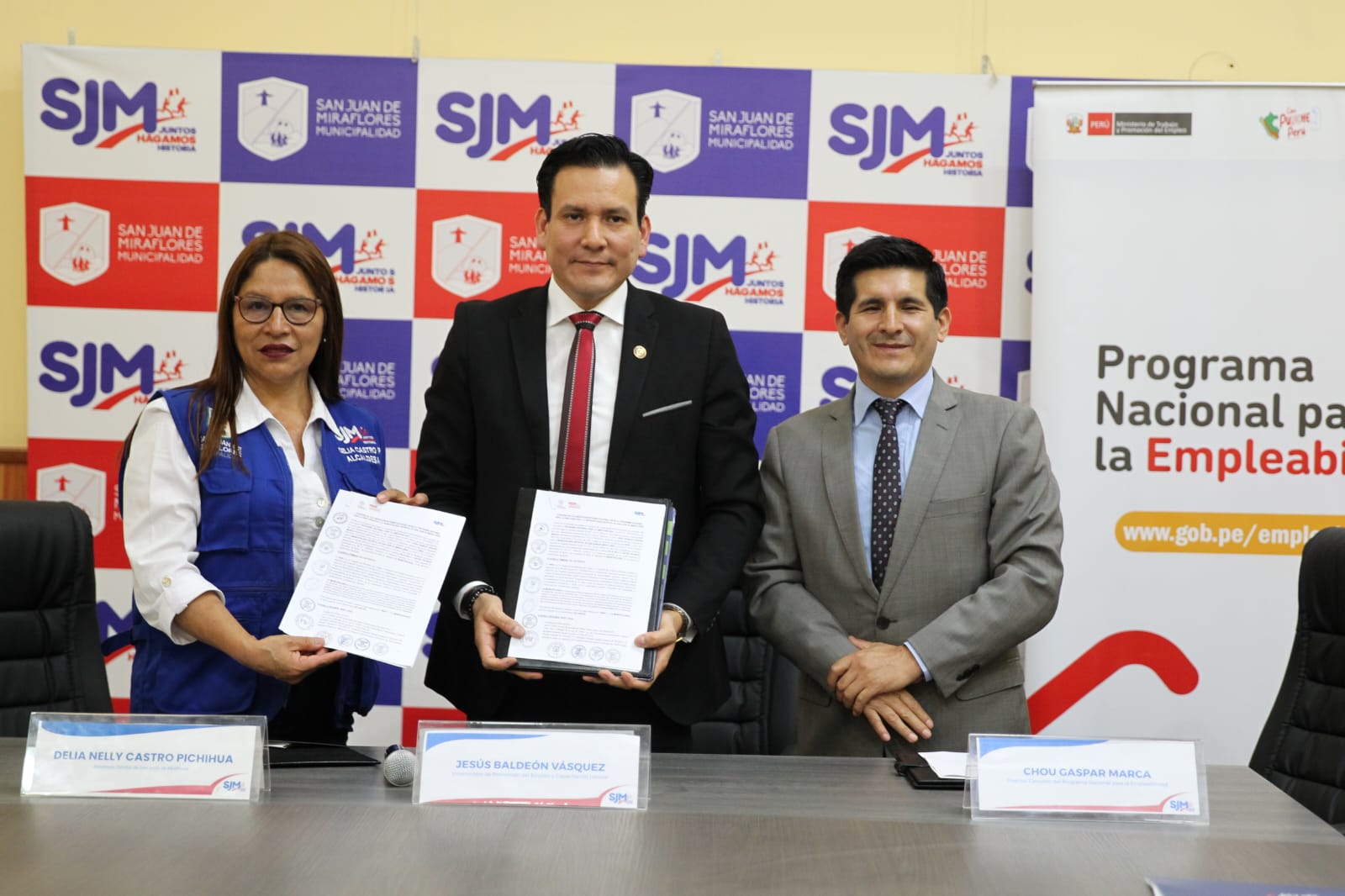 Firma de convenio