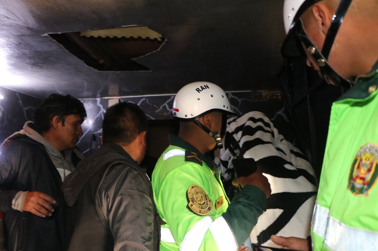 En local que estaba acondicionado para atender al público