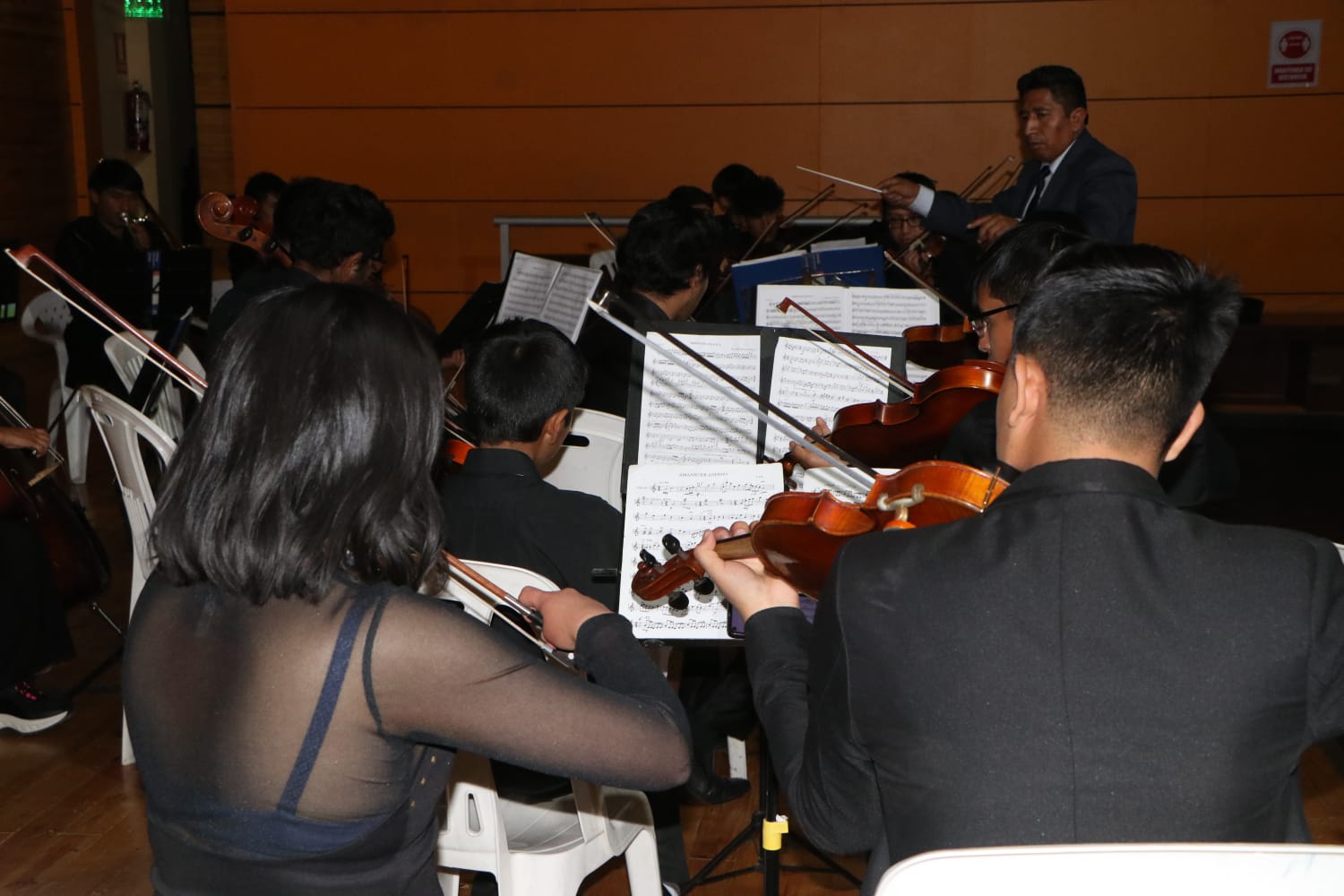 La Orquesta Filarmonica de Huancayo