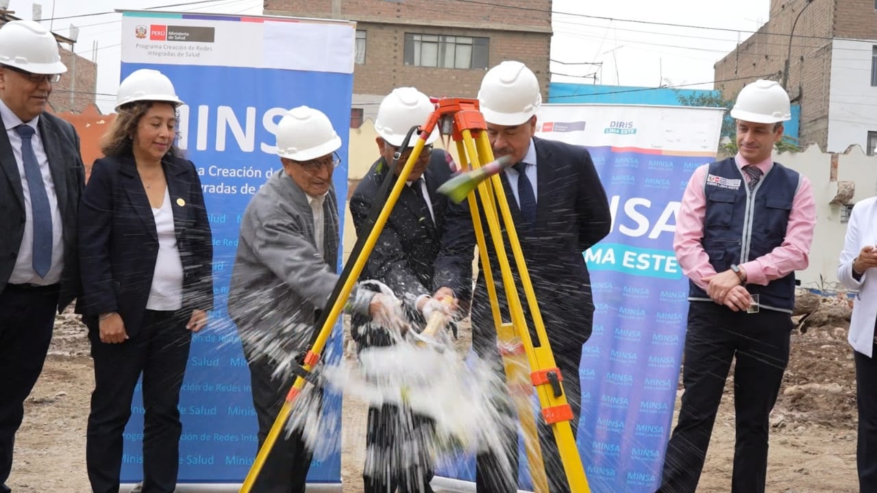 Lima este: inician construcción de establecimiento de salud de contingencia “Fortaleza”