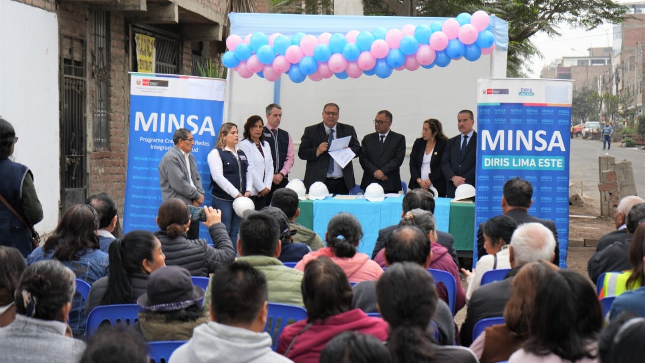 Lima este: inician construcción de establecimiento de salud de contingencia “Fortaleza”