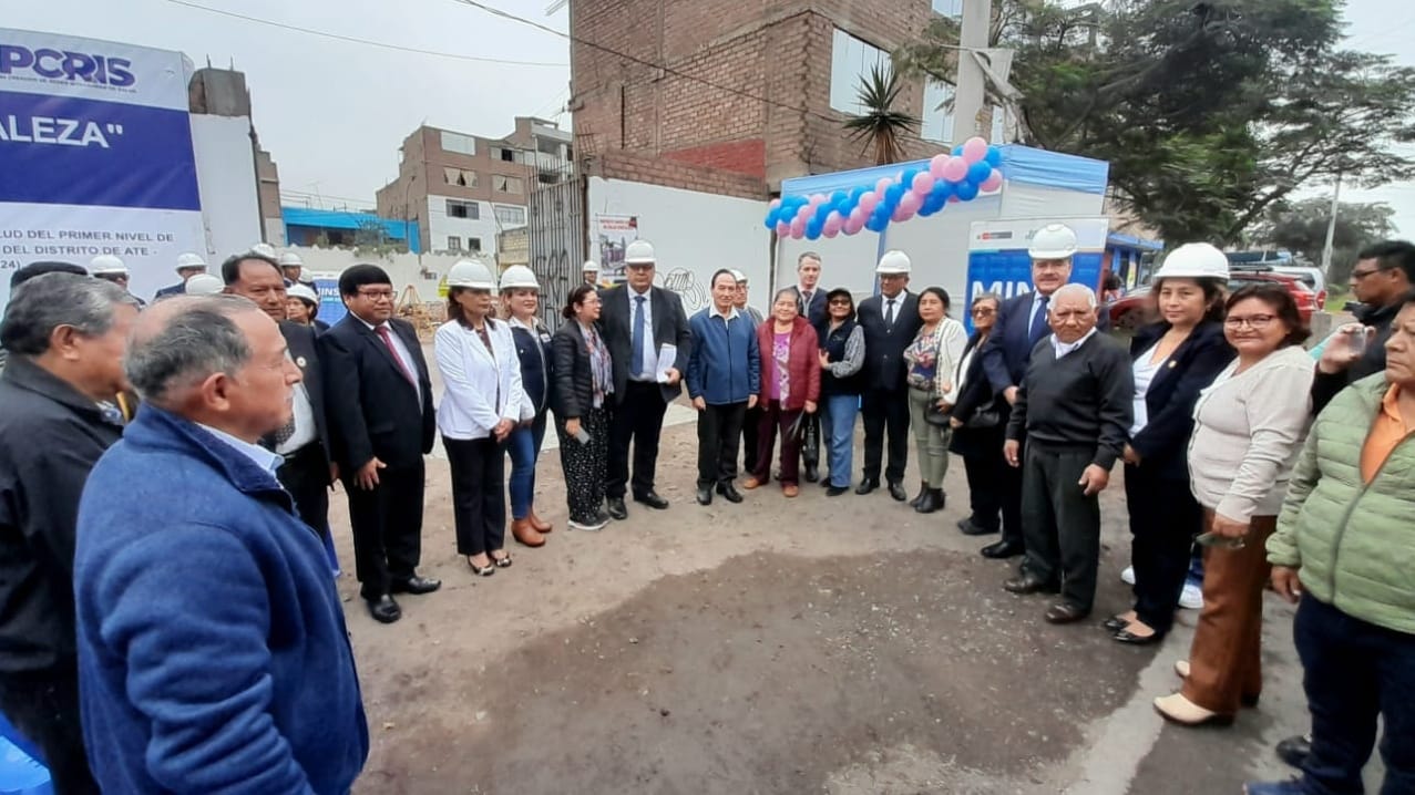 Lima este: inician construcción de establecimiento de salud de contingencia “Fortaleza”