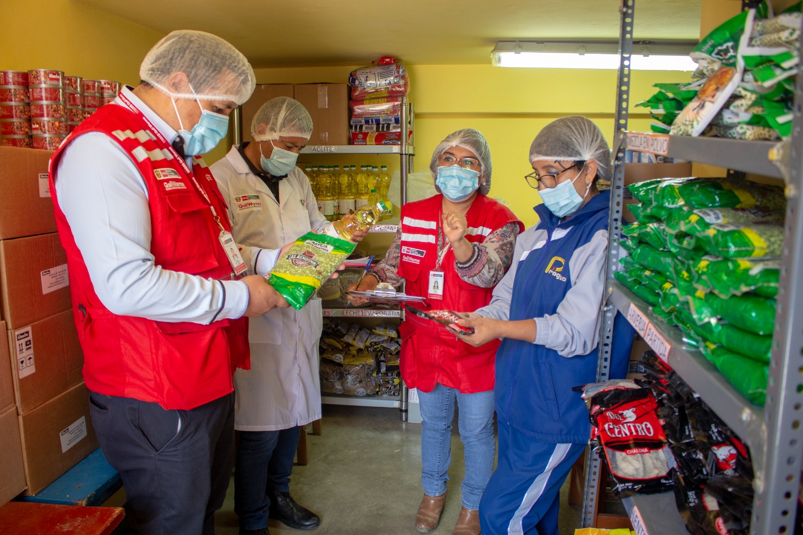 Supervisión de servicio alimentario escolar