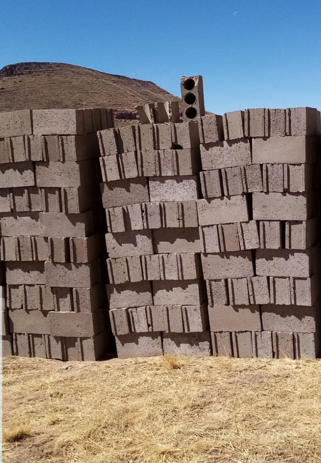 materiales de bloquetas