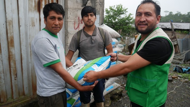 Devida entregó más de 87 toneladas de insumos agrícolas 