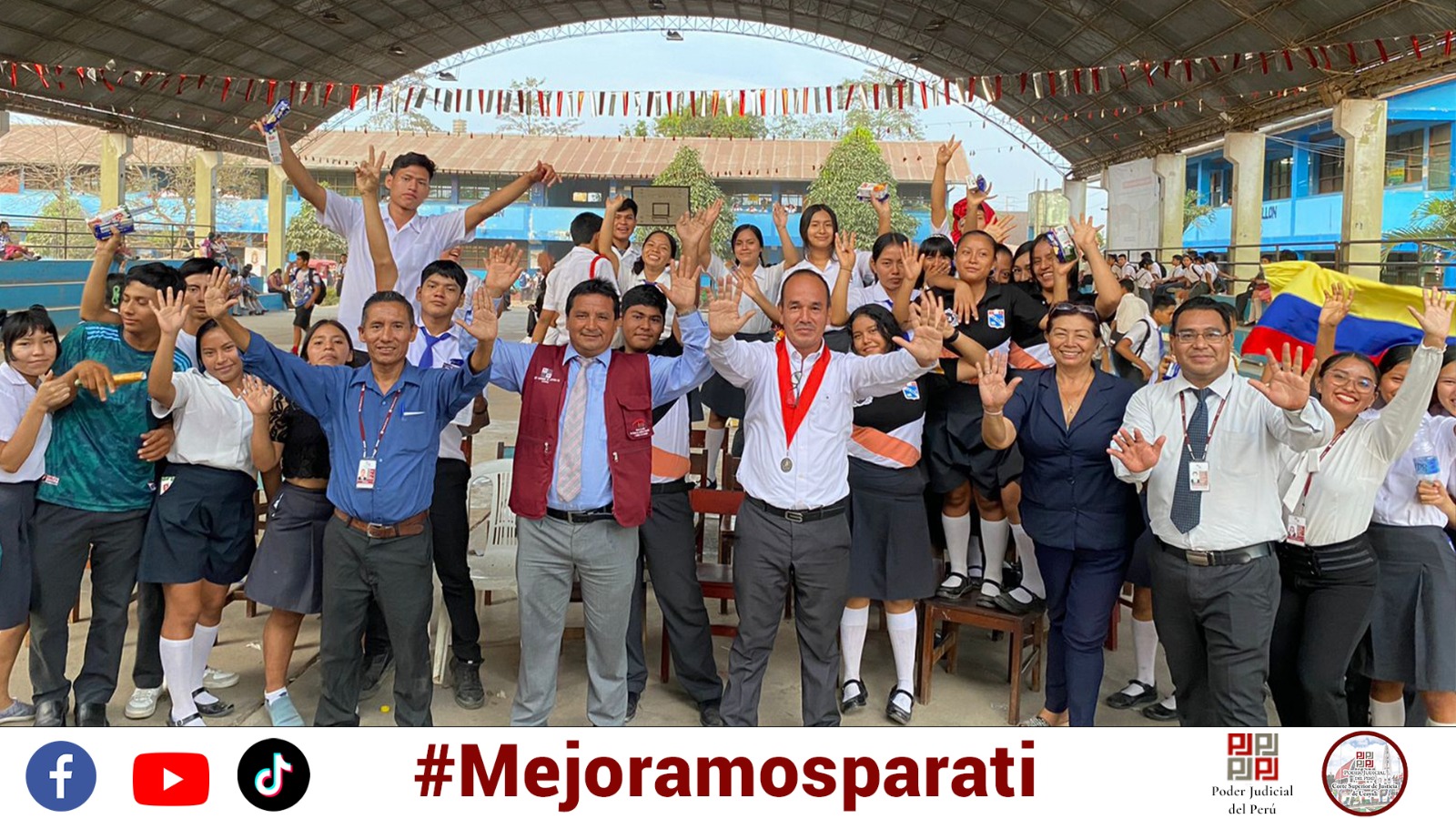 Estudiantes reciben capacitaciones en prevención de violencia escolar