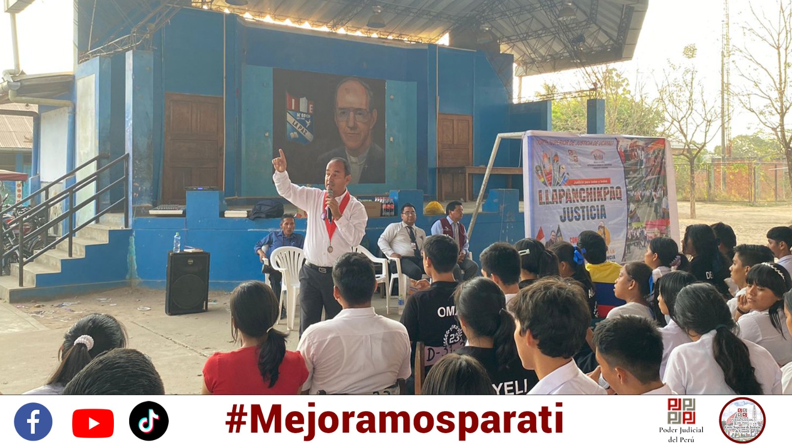 Estudiantes reciben capacitaciones en prevención de violencia escolar